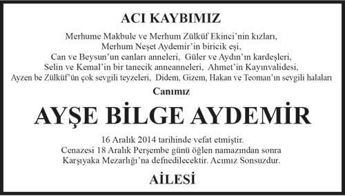 3 Sütun Vefat İlan